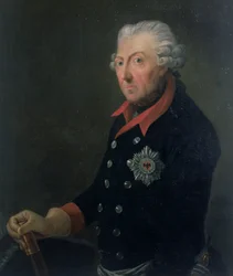 Frédéric le Grand (1712-86) portant l